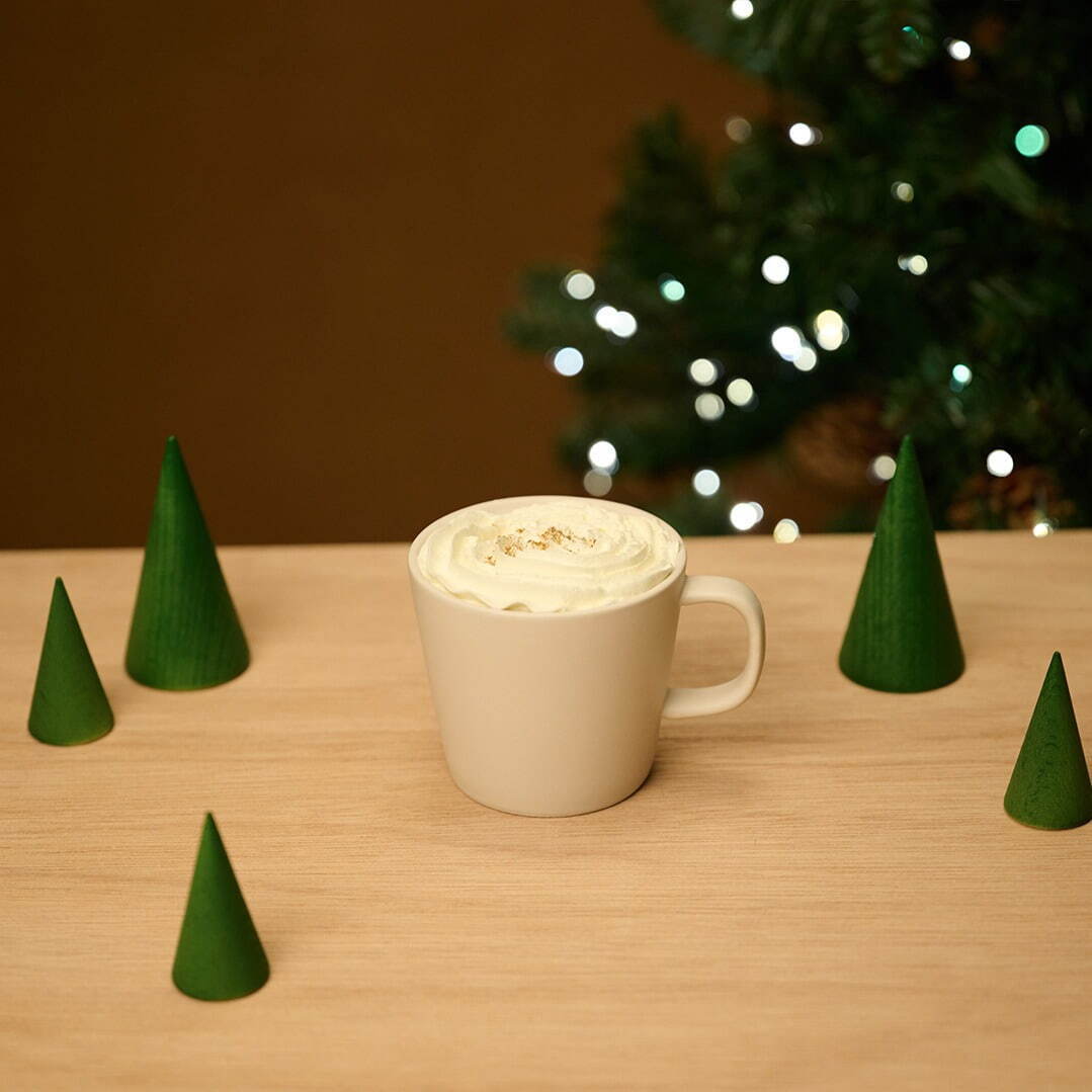 ジェラート ピケ カフェ「ピケベア＆サンタ」のクリスマス限定クレープ