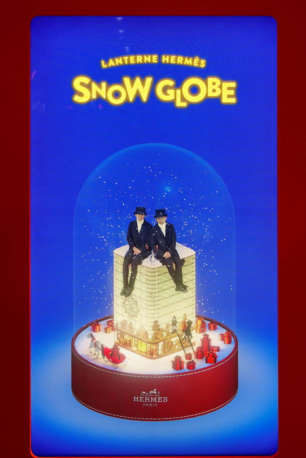 エルメスの年間イベント「ランタンエルメス」12月は“オレンジボックス