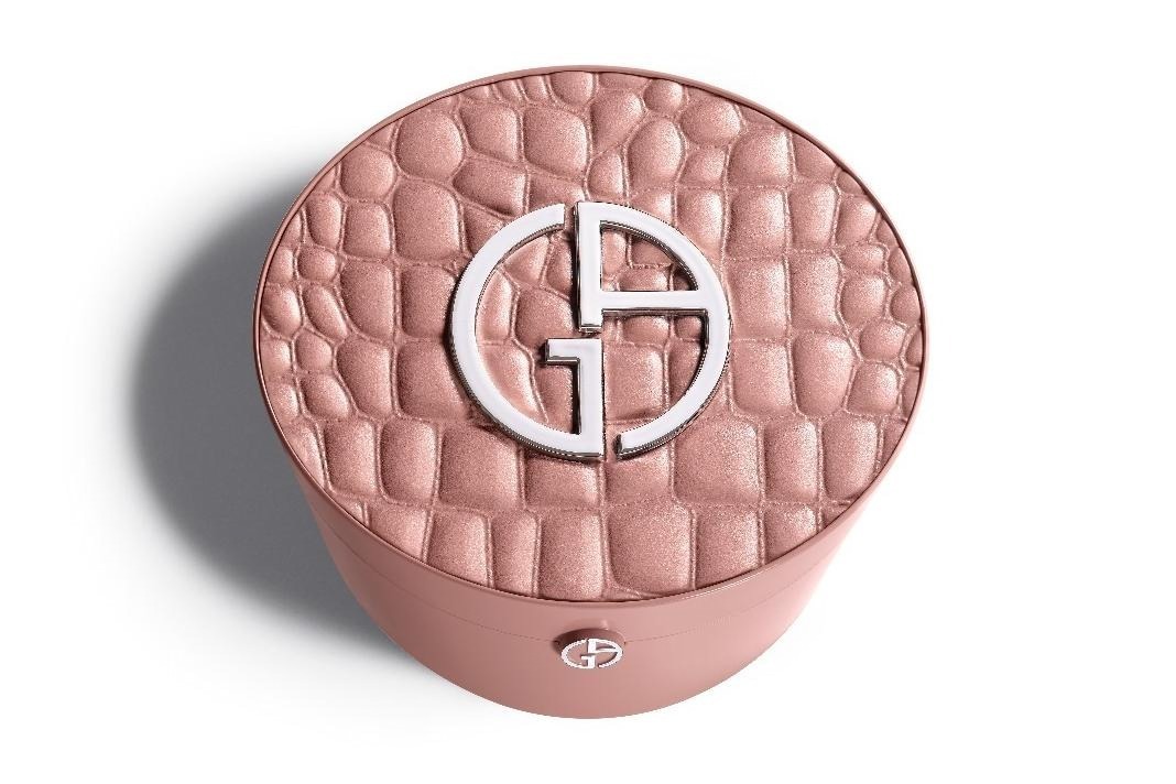 アルマーニ ビューティ25年新春コスメ、ヌードカラーのクロコ柄