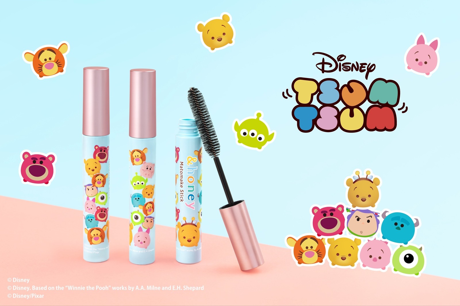 アンドハニー「ディズニー ツムツム」限定デザインのまとめ髪ヘアケア