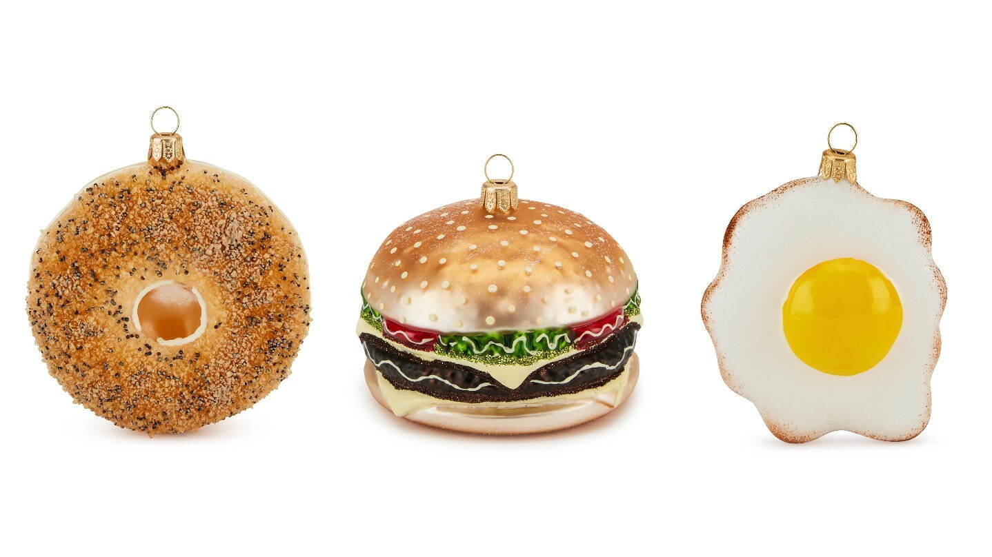 MoMAデザインストア24年クリスマスグッズ、“光る”ガラスツリー