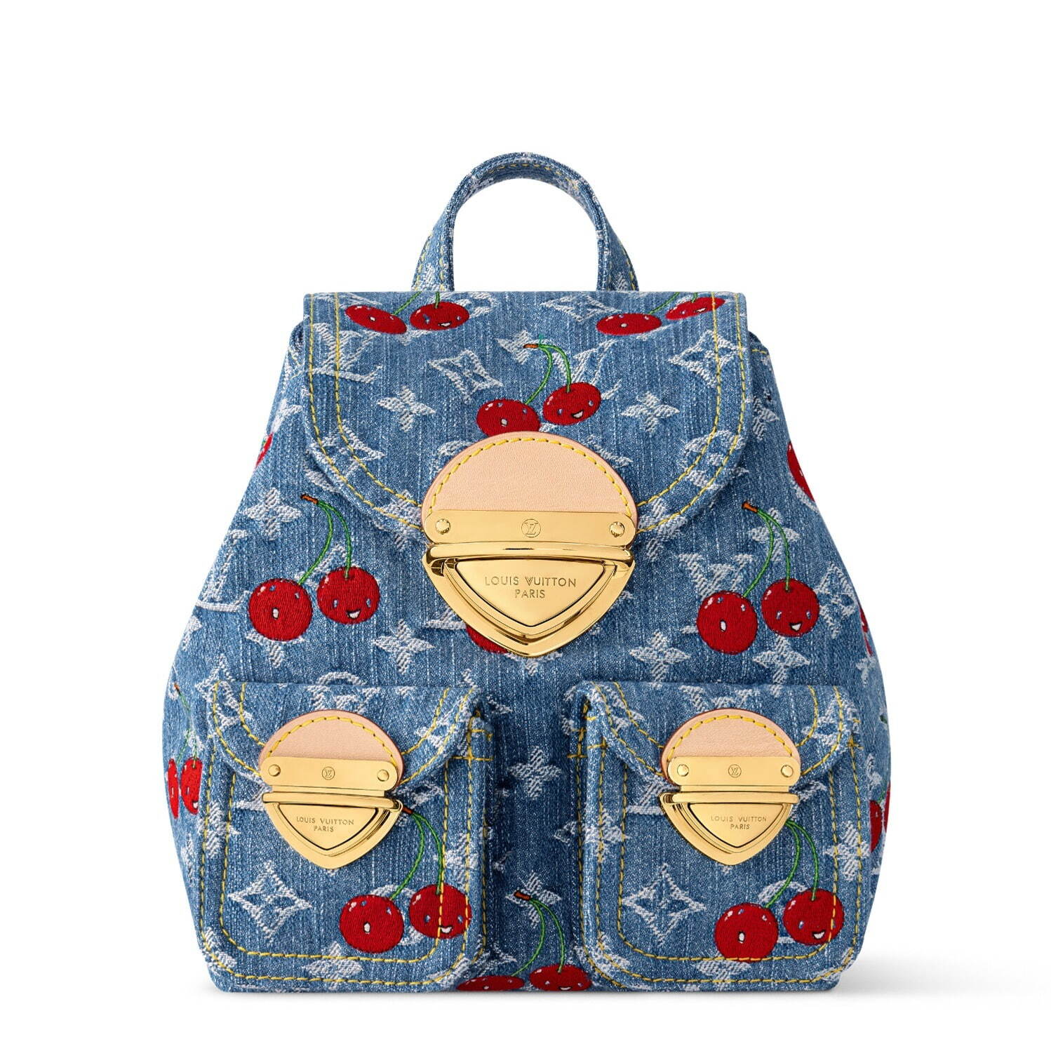 ルイ・ヴィトン × 村上隆“にっこりチェリー”のモノグラム・キャンバス