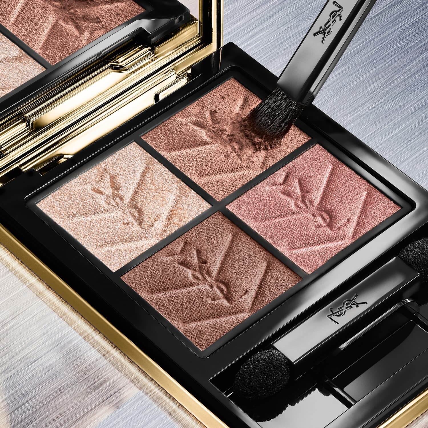 イヴ・サンローラン25年秋コスメ、“モロッコの色彩”着想アイパレ