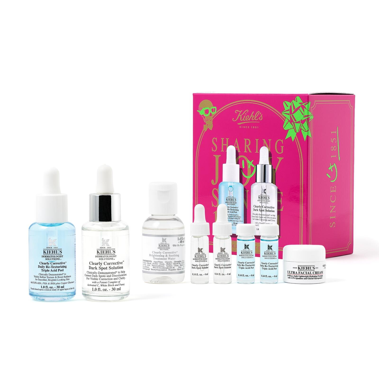 キールズ25年クリスマスコフレ、名品クリーム＆レチノール美容液など