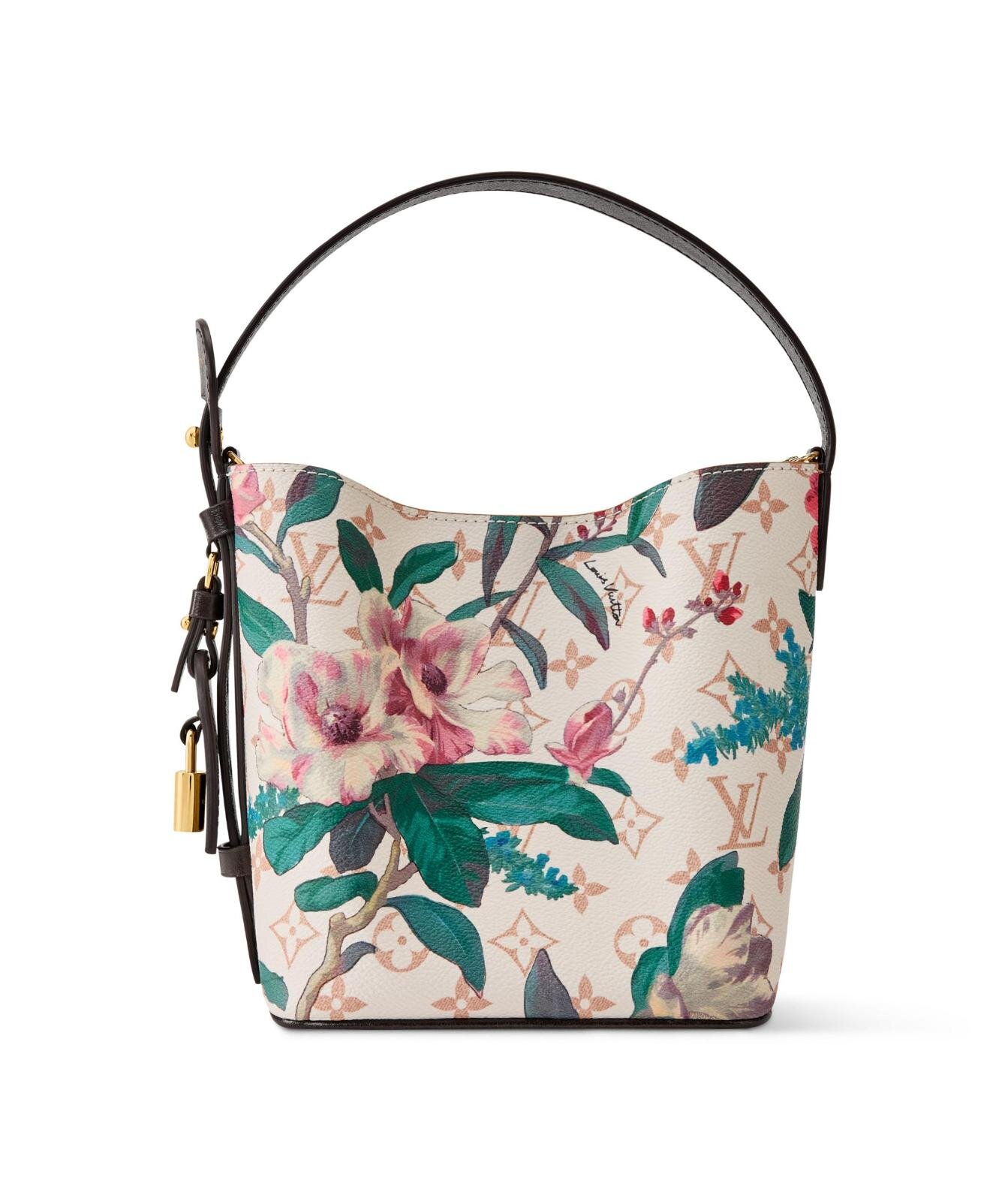 ルイ・ヴィトン“フラワープリント”のモノグラムバッグ、大きめトートや