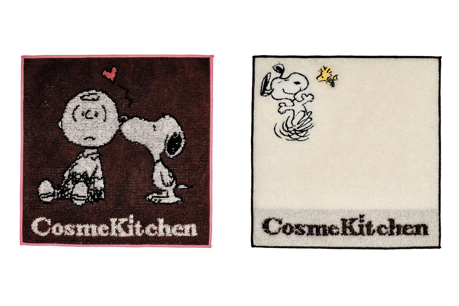 コスメキッチン「ピーナッツ」コスメ、“スヌーピーの顔型ケース付き