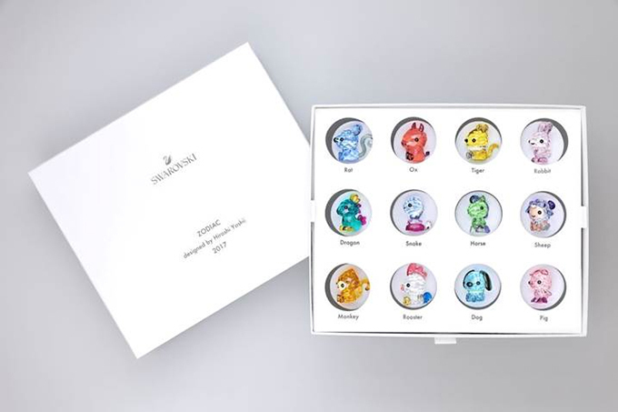 スワロフスキーより十二支モチーフのクリスタル・オブジェが登場