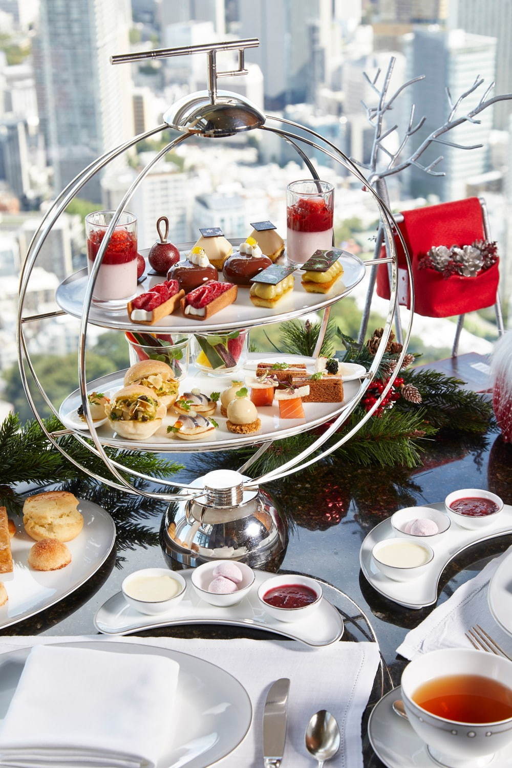 ザ・リッツ・カールトン東京のクリスマスアフタヌーンティー