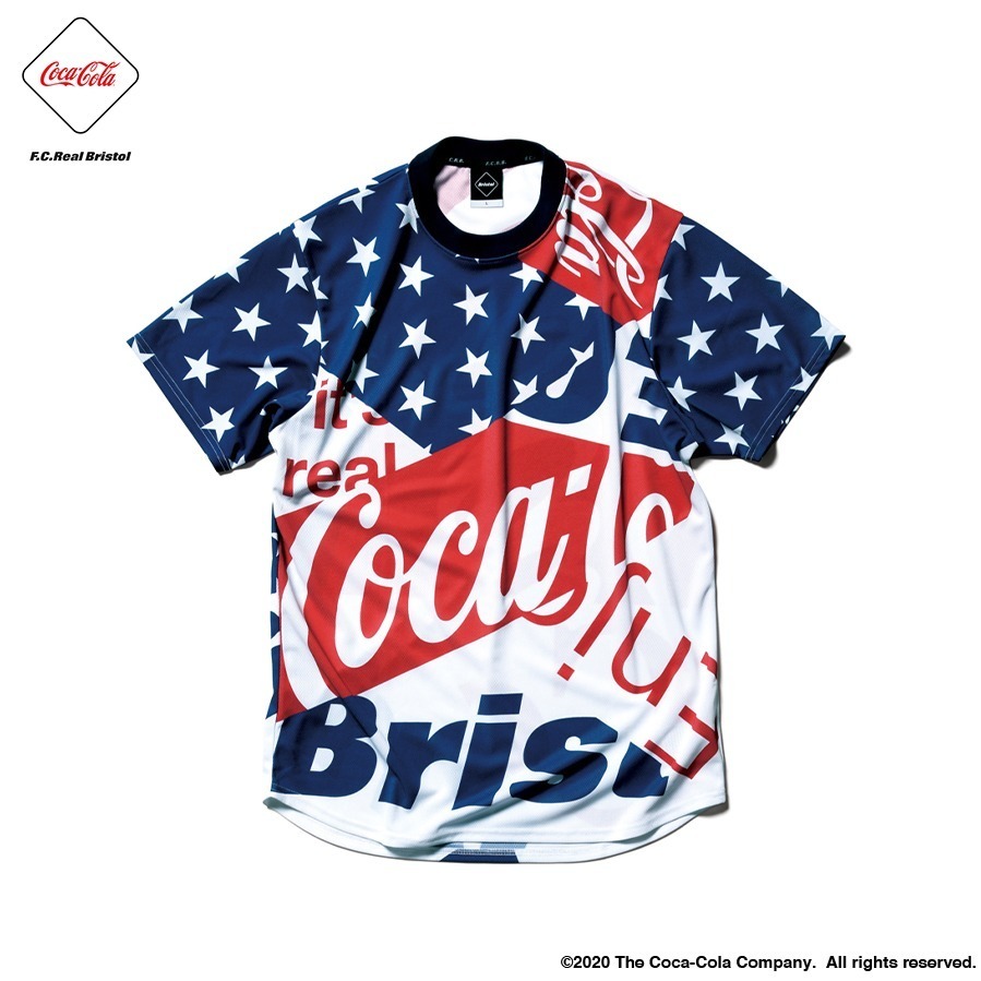 F.C.R.B.×「コカ·コーラ」ロゴを配したジャケットやフーディー、星