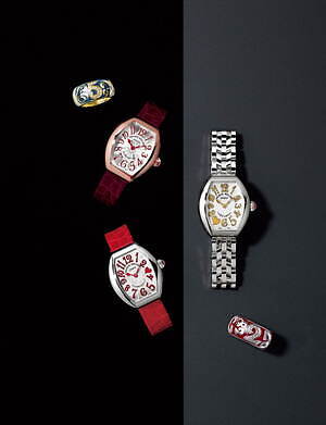 フランク ミュラー“水玉模様＆隠れハート”モチーフのウォッチに深み