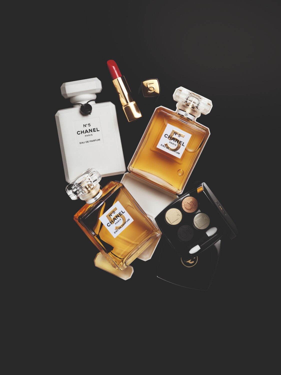 シャネル21年クリスマスコスメ、アイコン香水「シャネル N°5」モチーフ