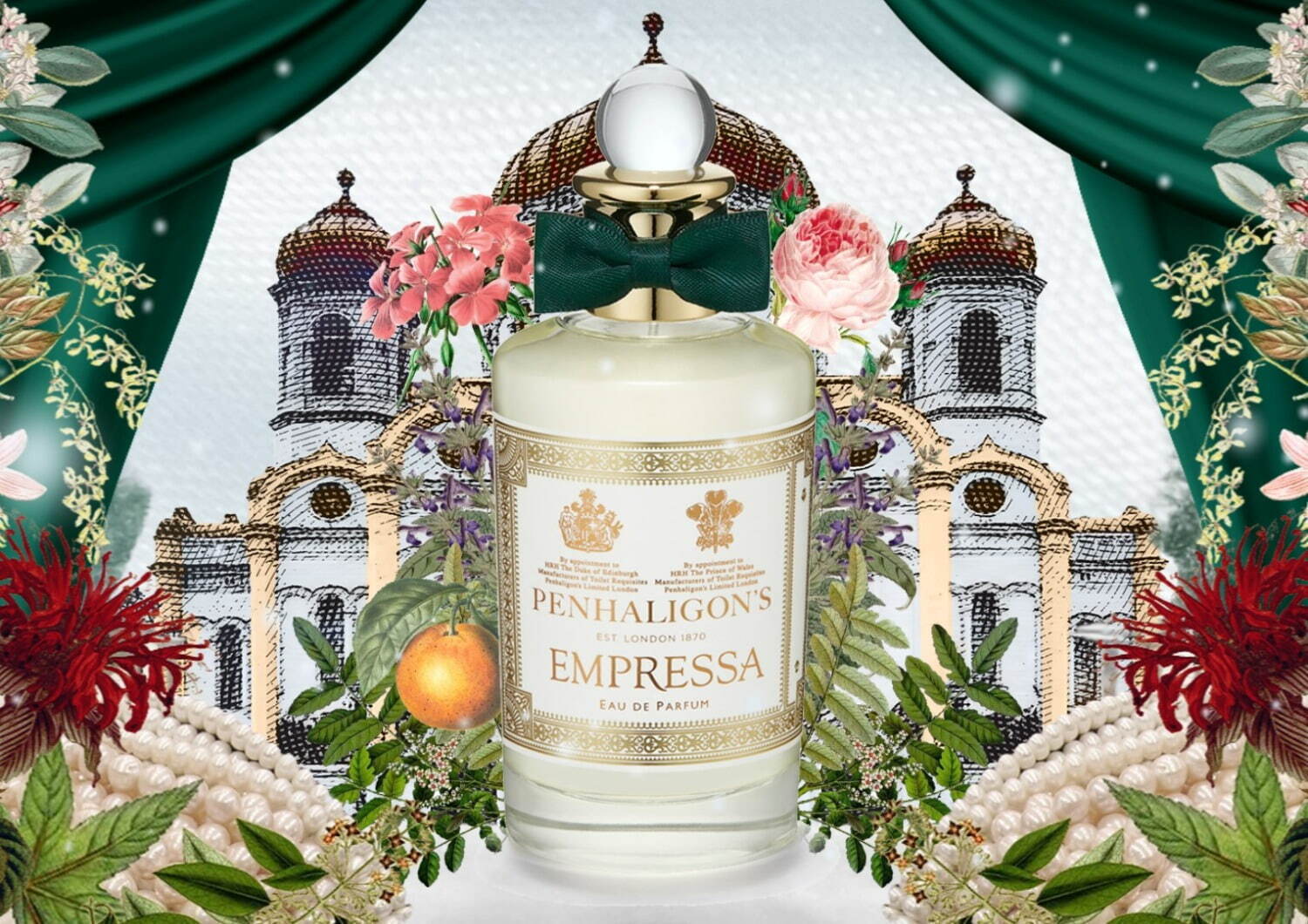 ペンハリガン、海洋貿易の贅沢品“パール・シルク”着想のフレグランス