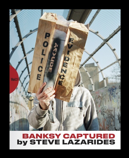 バンクシーの作品集『BANKSY CAPTURED』バンクシーの右腕スティーブが