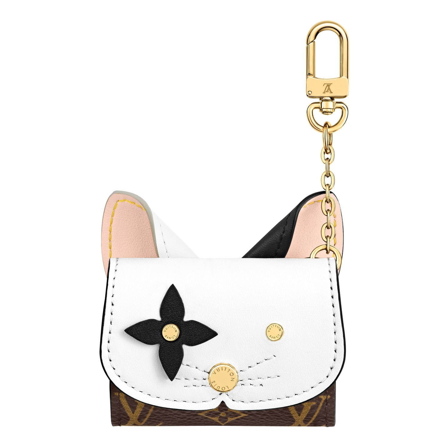 ルイ・ヴィトンから“犬＆猫”モチーフのイヤフォンケース、スナップ