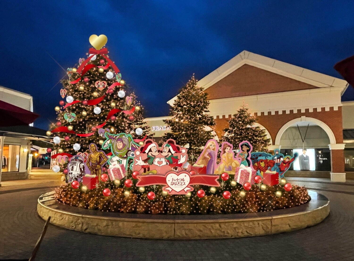 全国10か所のプレミアム・アウトレット、22年冬の“ディズニー