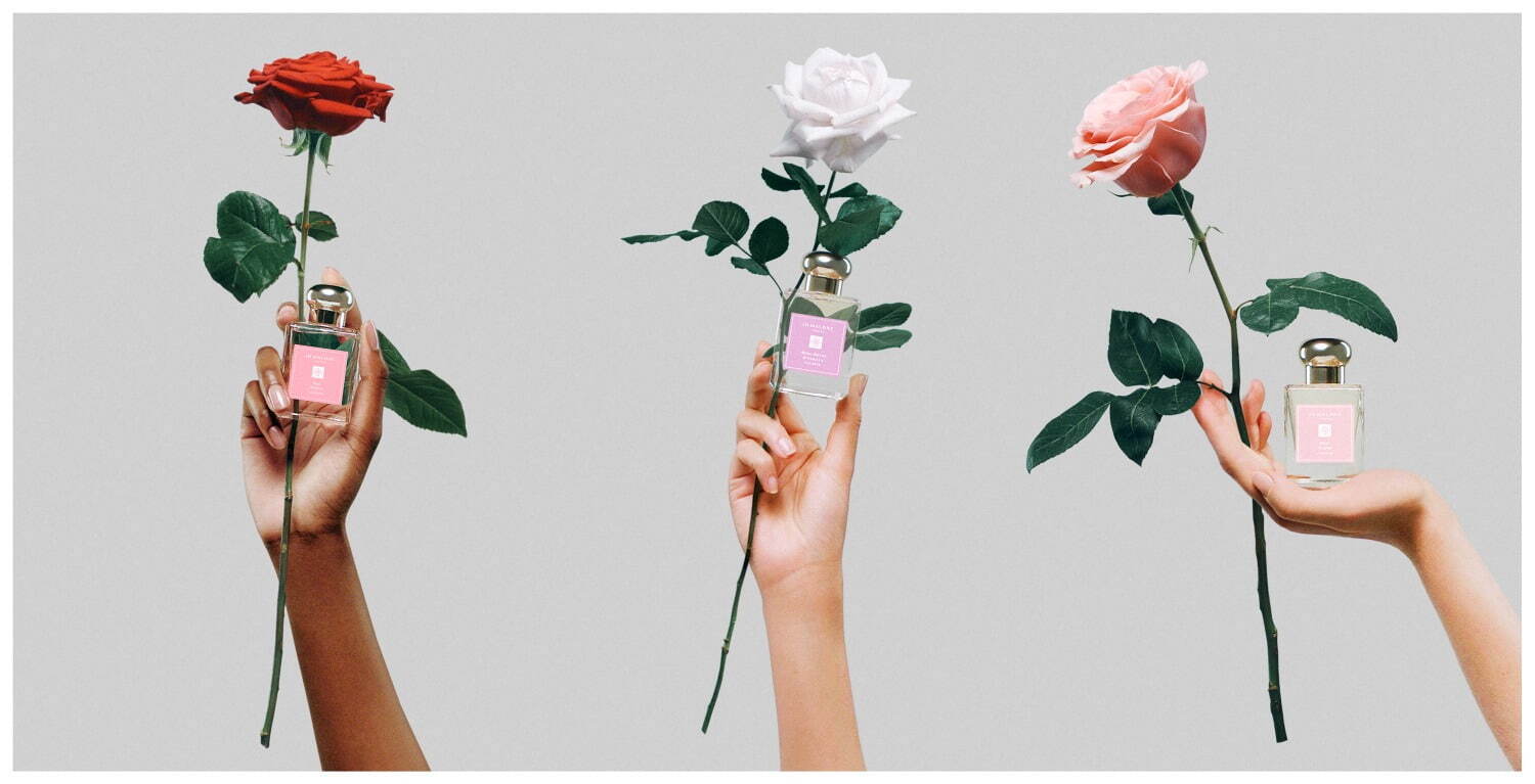 ジョー マローン ロンドン23年バレンタイン、“ローズの香り”のコロン