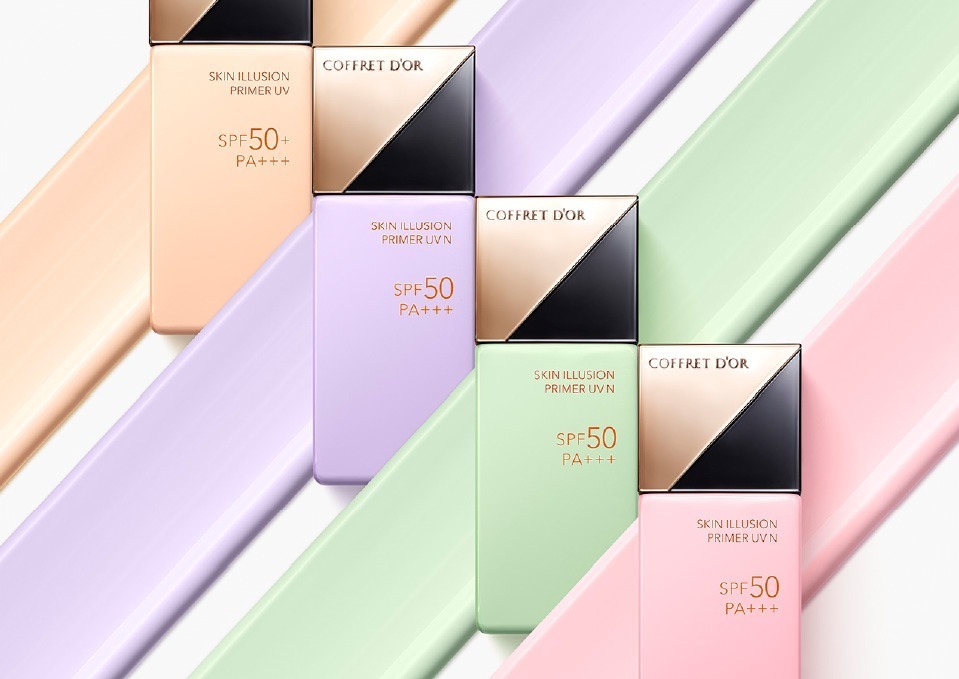 コフレドール2022年春ベースメイク、“毛穴つるんとカバー”下地に肌印象