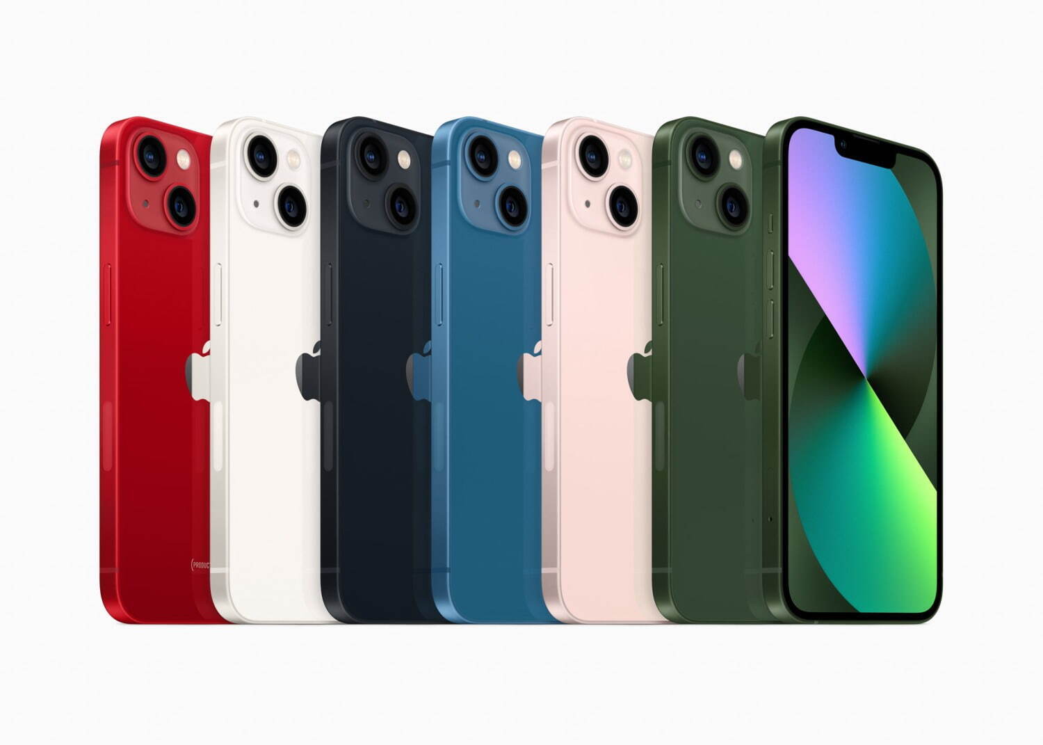 アップル「iPhone 13 / 13 Pro」に新色グリーンが登場 - ファッション