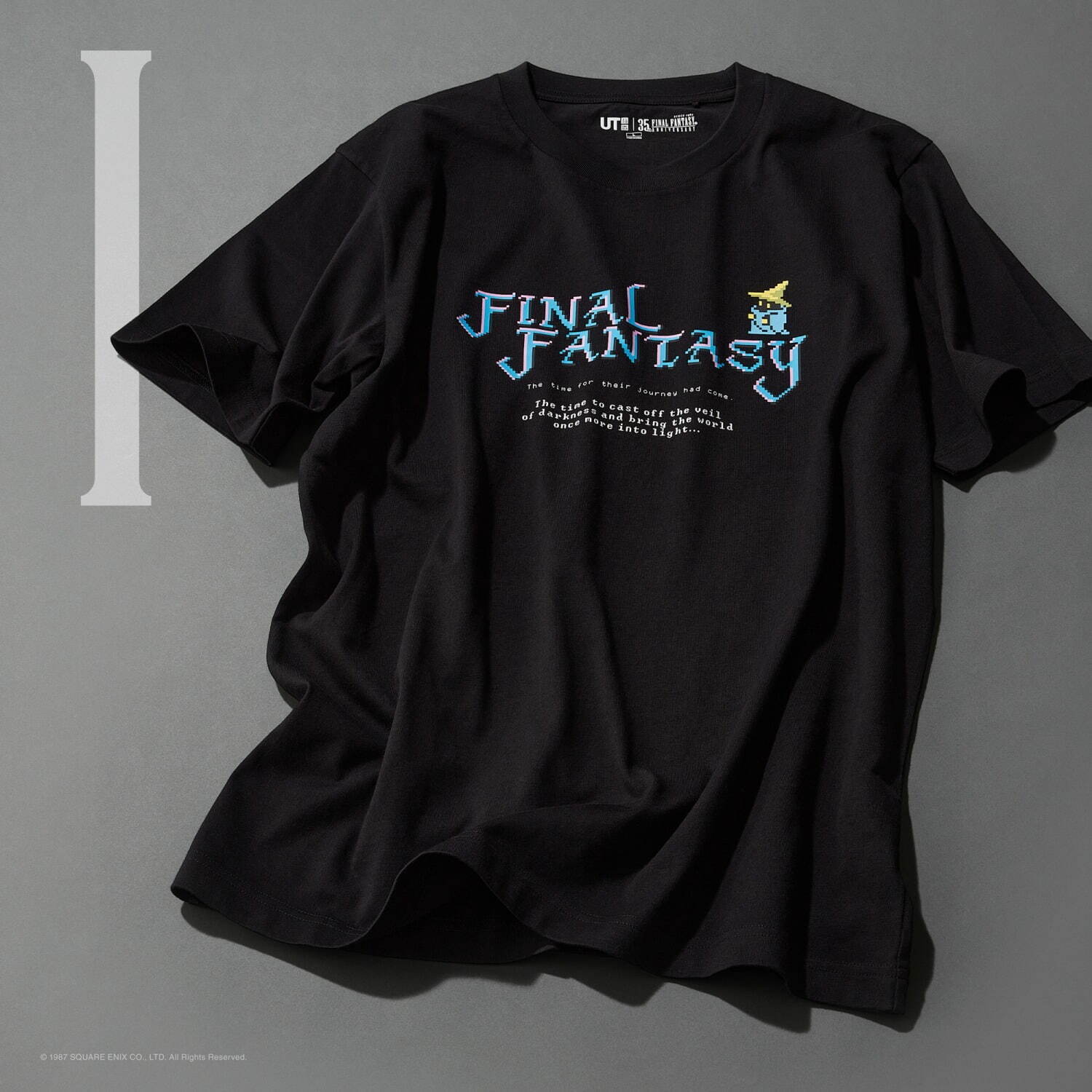 ユニクロ「UT」ファイナルファンタジーのプリントTシャツ、第1作から