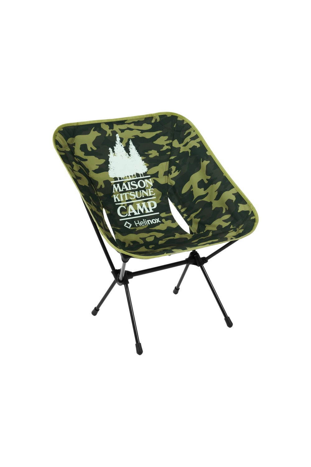 メゾン キツネ × ヘリノックスの超軽量アウトドアギア、キツネを