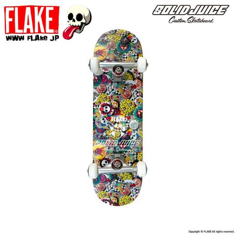 FLAKE/[First Skateboarding] FLAKE x SOLIDJUICE コンプリートデッキ