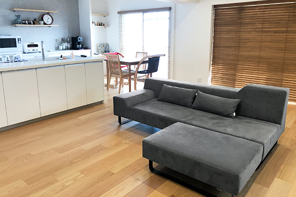 SIESTA 3人掛け + SIESTA スツールラージ | お客様の声 | ソファ専門店