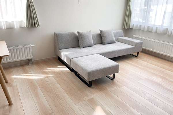 SIESTA 3人掛け + SIESTA スツール | お客様の声 | ソファ専門店