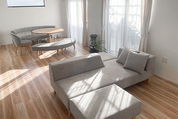 PIVO 3人掛け + PIVO スツールラージ | お客様の声 | ソファ専門店