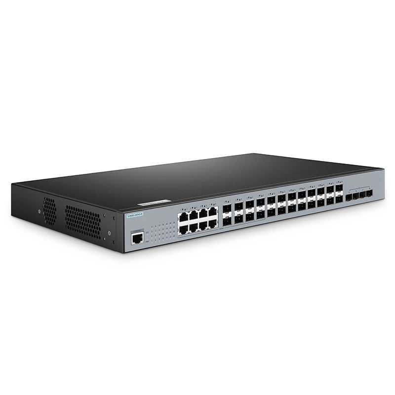 FS-S3900-24F4S-R 16-Port Gigabit Ethernet L2+ Switch, 16 x 1Gb SFP