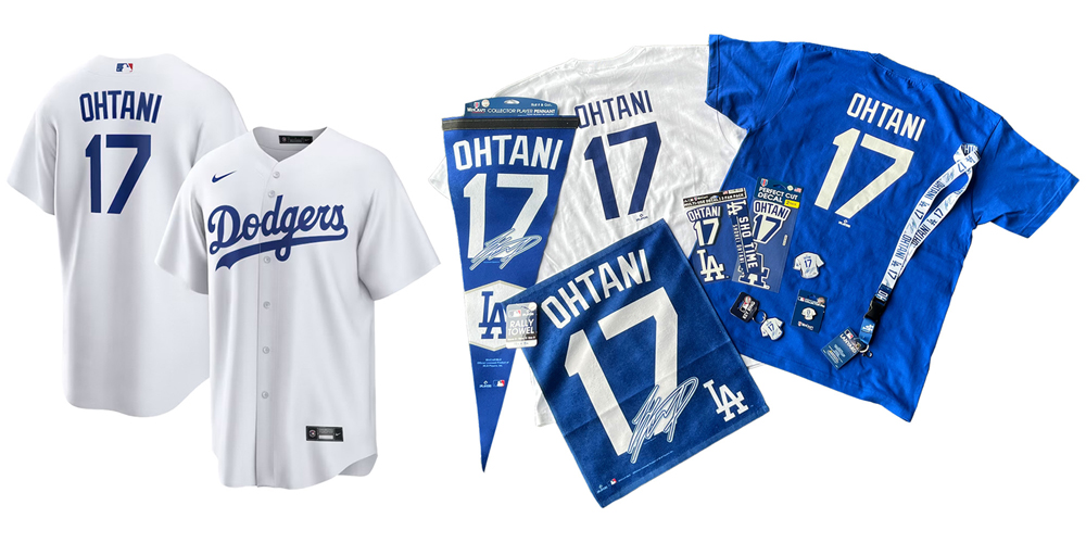 MLB開幕！ロサンゼルス・ドジャース大谷翔平選手グッズ オフィシャル