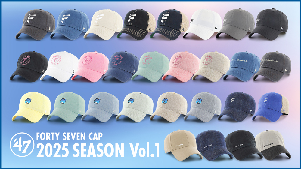 NEW ERAⓇと'47のキャップ、Baseballismアパレル発売！サイン入り
