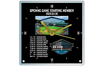 開幕記念メタルプレート」ファイターズフラッグシップストア