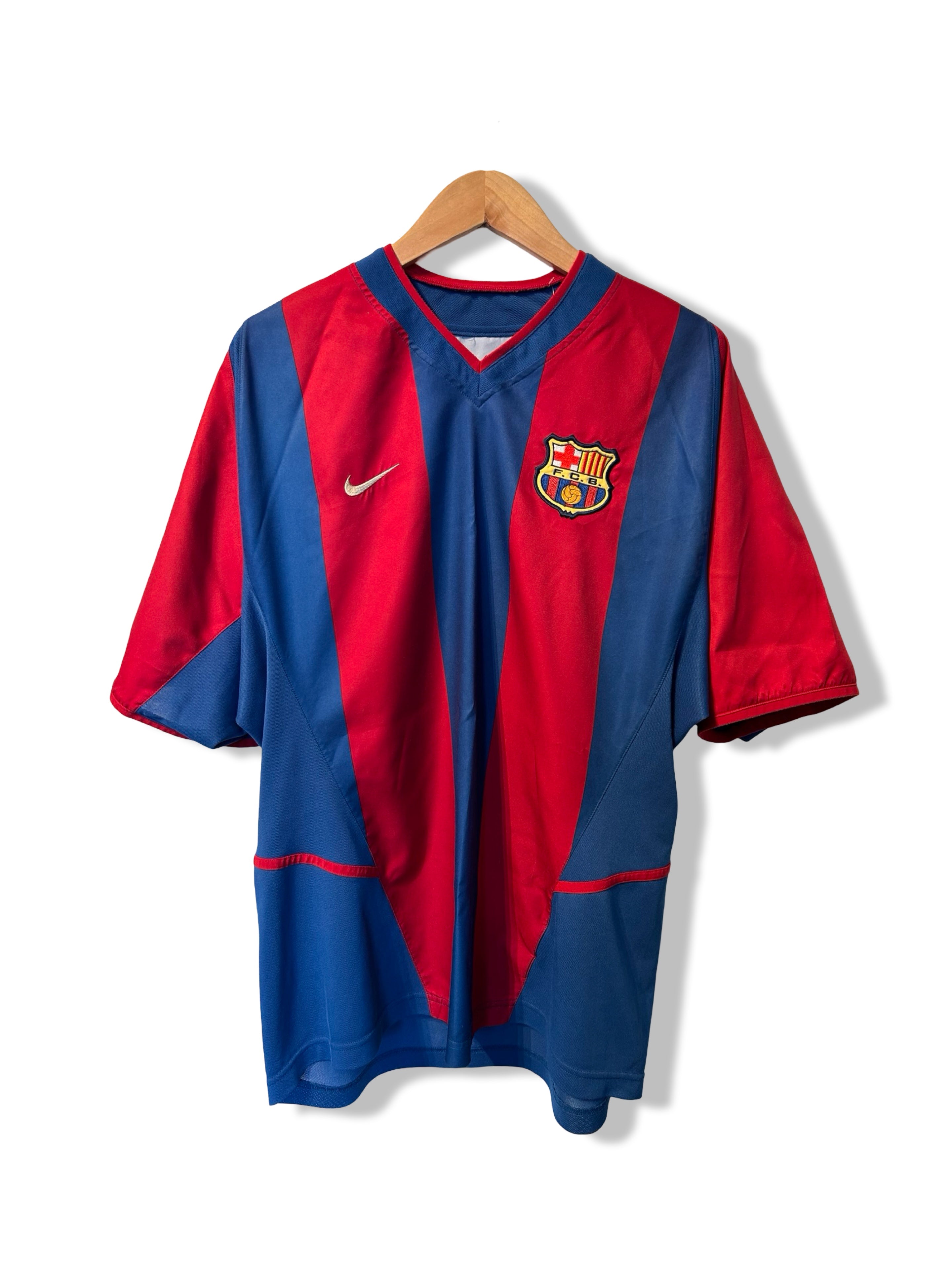 FC Barcelona 2002-03 Home Shirt, #34 Andres Iniesta - L – Football