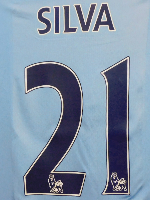 ナイキ) NIKE/14/15マンチェスターシティ/ホーム/半袖/ダビド・シルバ