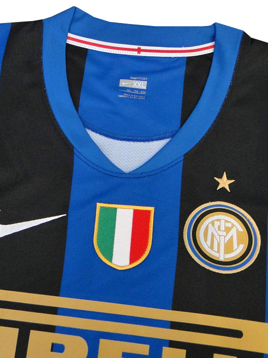 限定再入荷***(ナイキ) NIKE/08/09インテル/ホーム/半袖