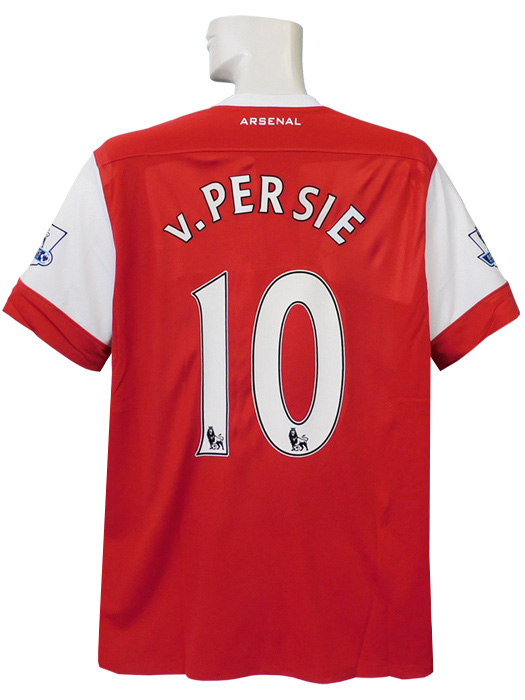 ナイキ) NIKE/10/11アーセナル/ホーム/半袖/ファンペルシー/プレミア