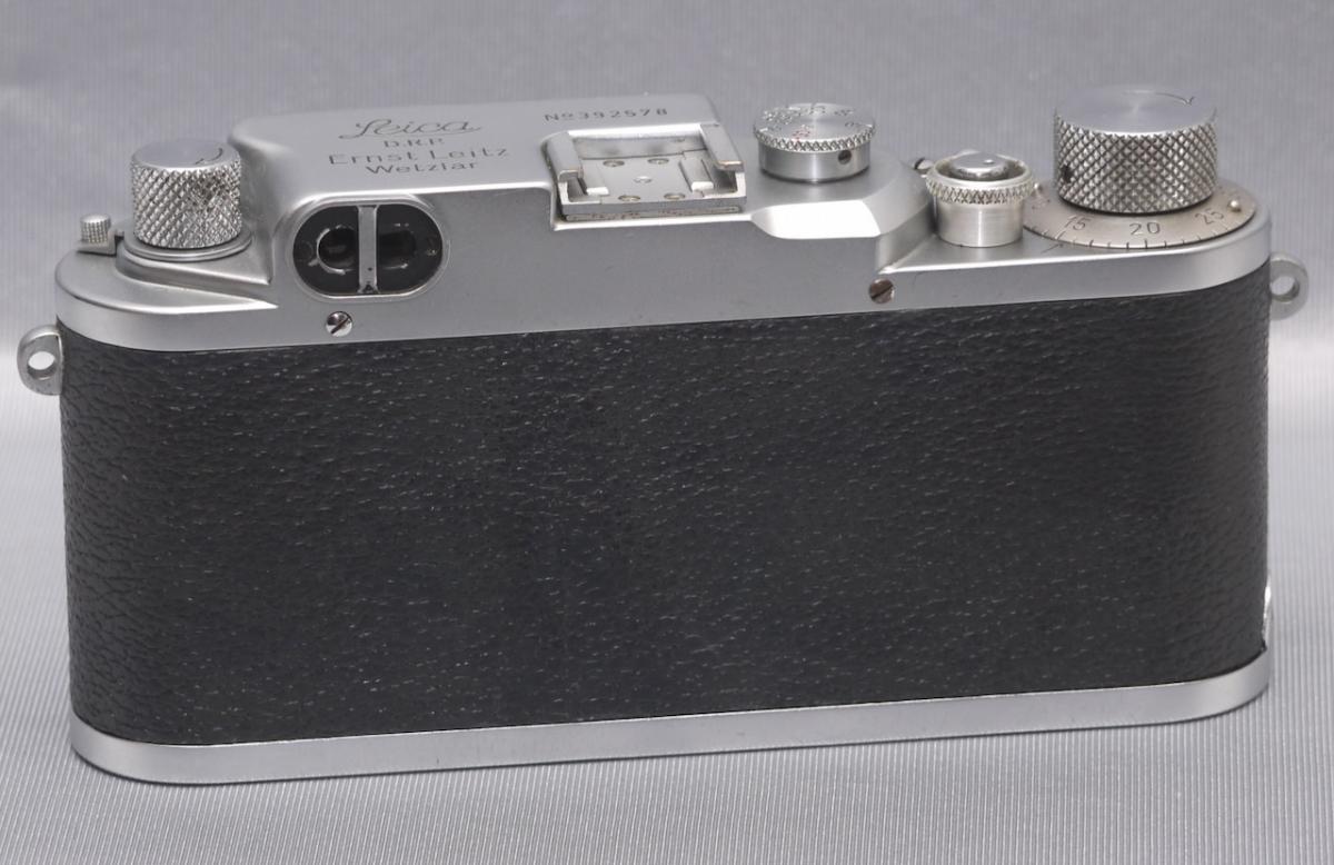 Leica ライカ IIIC 戦前型 段付きボデー グレー皮張り (有)藤井商店