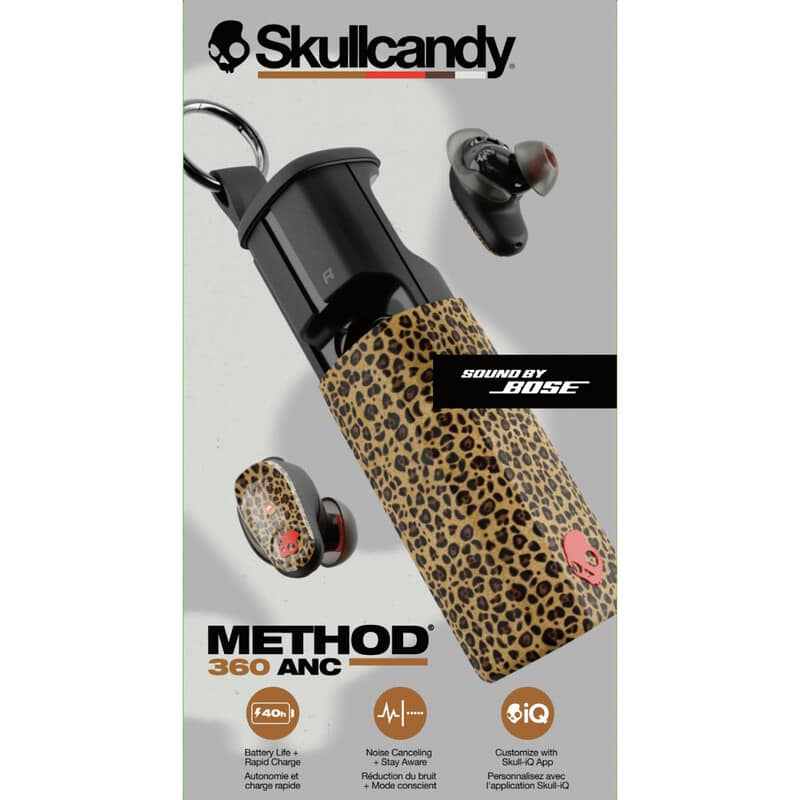 Skullcandy Method 360 ANC LEOPARD [S2MTW-T009] 新品｜フジヤエービック