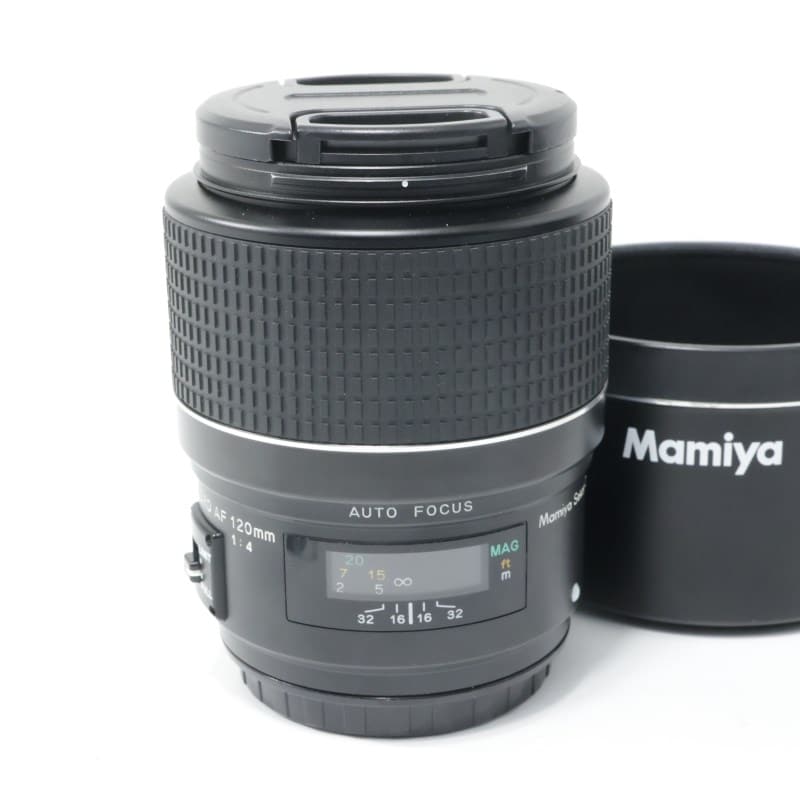 Mamiya 645用 AF 120mm F4 D マクロ AB-ランク 中古｜フジヤカメラ