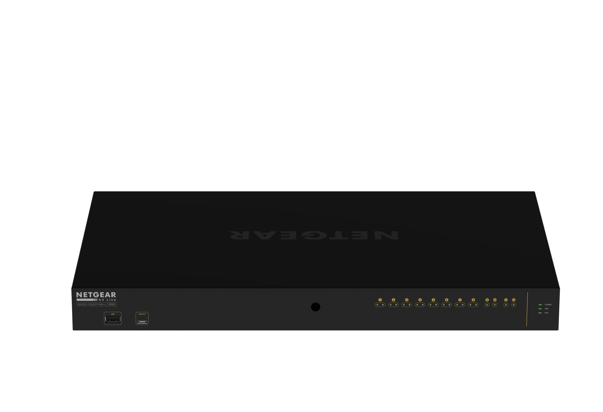 Netgear GSM4212UX-100NAS AV Line M4250-10G2XF-PoE++ 8x1G 720W2x1G