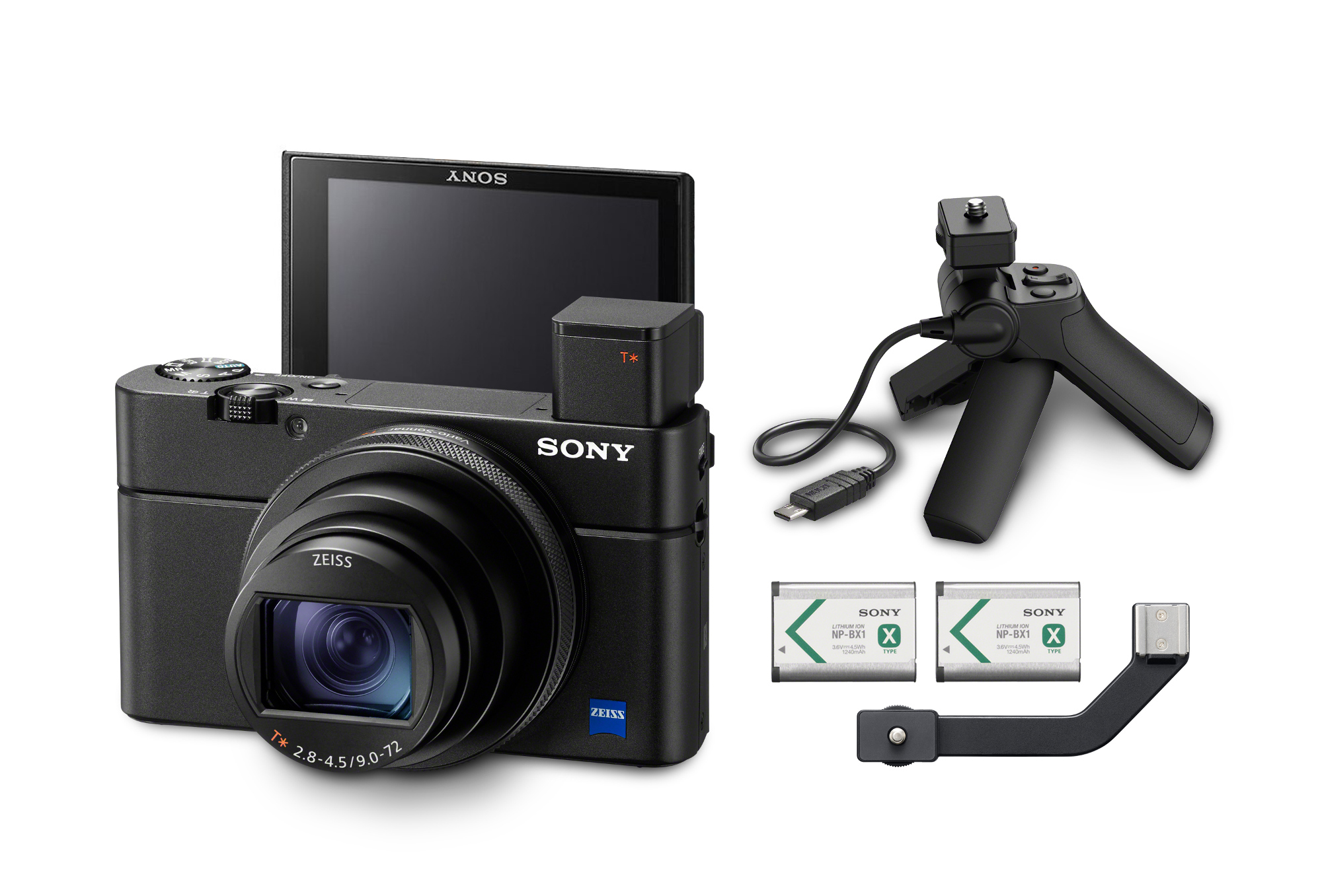 Sony DSC-RX100M7G DSC-RX100M7 Compact Camera with the VCT-SGR1