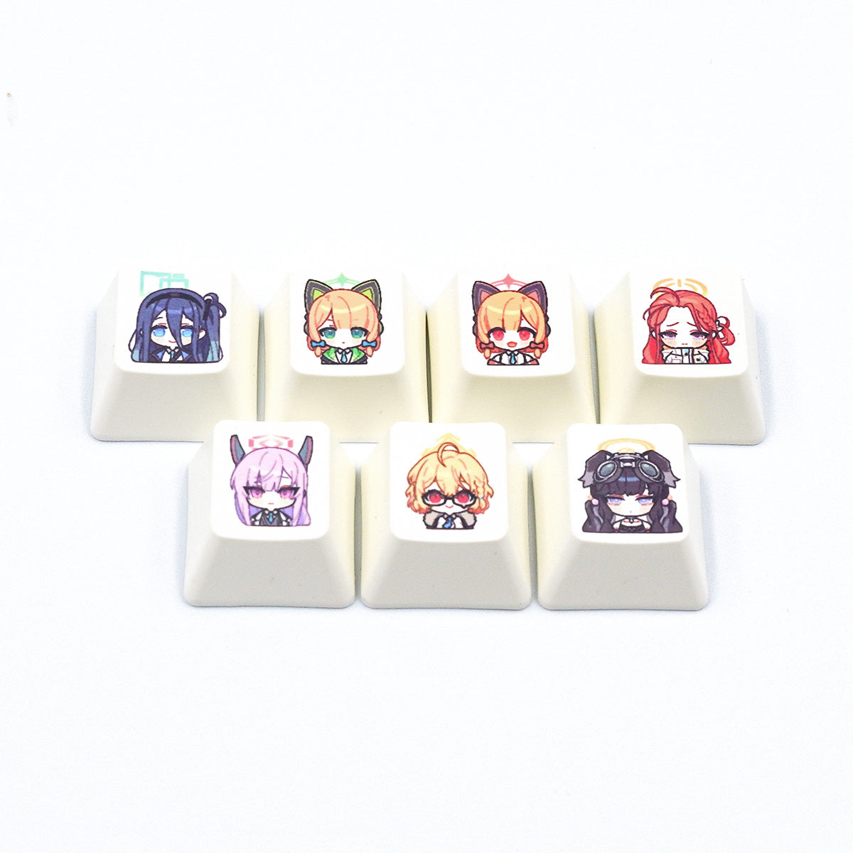 ふもコレ×ブルーアーカイブ キーキャップセット ミレニアムサイエンス