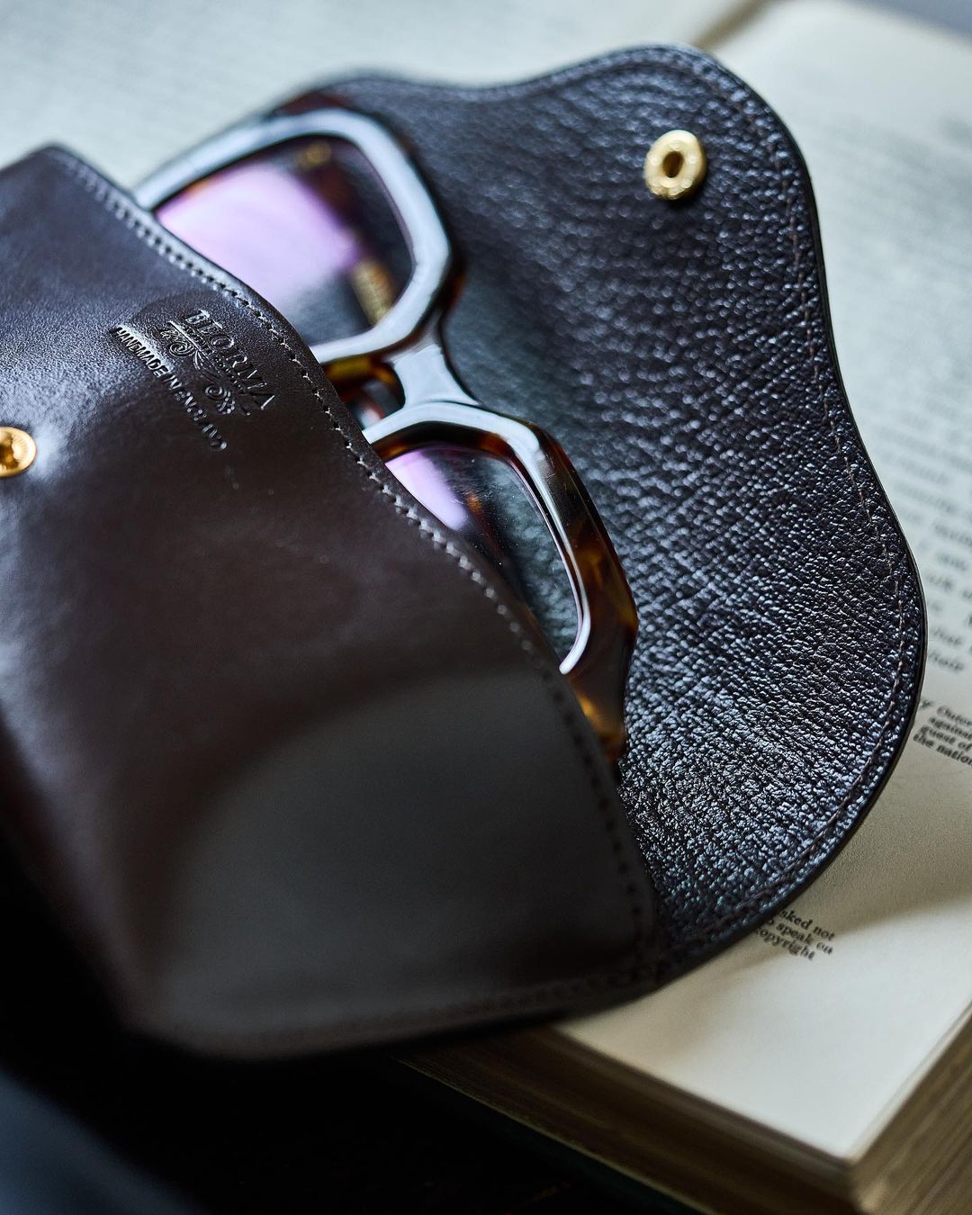 BEORMA べオーマ S0001 SPECTACLE CASE メガネケース BRIDLE