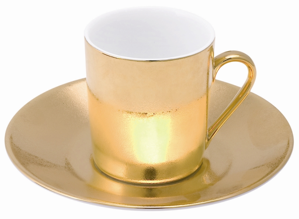 Philippe Deshoulieres Carat Gold Coffee Cup