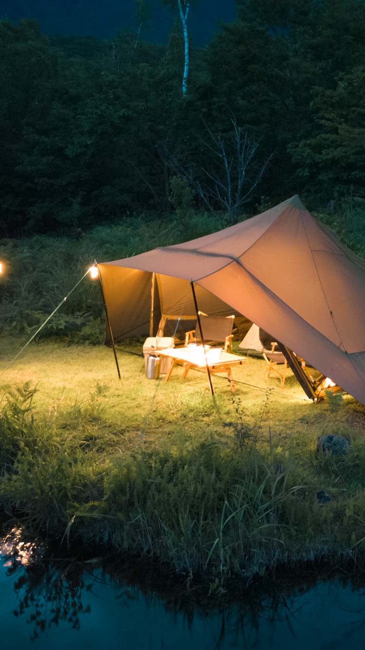 yozora / はじまりのテント「kohaku」ができました。 - ほぼ日刊イトイ新聞