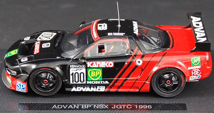チーム クニミツ アドバン NSX JGTC 1996 (ブラック/レッド) (ミニカー