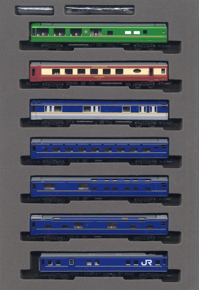 JR 24系25形特急寝台客車 (夢空間北斗星) セット (基本・7両セット