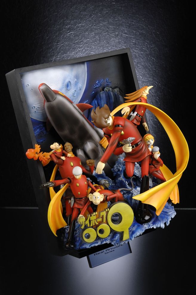 Real Artwork Series 「サイボーグ009」立体ポスターアート