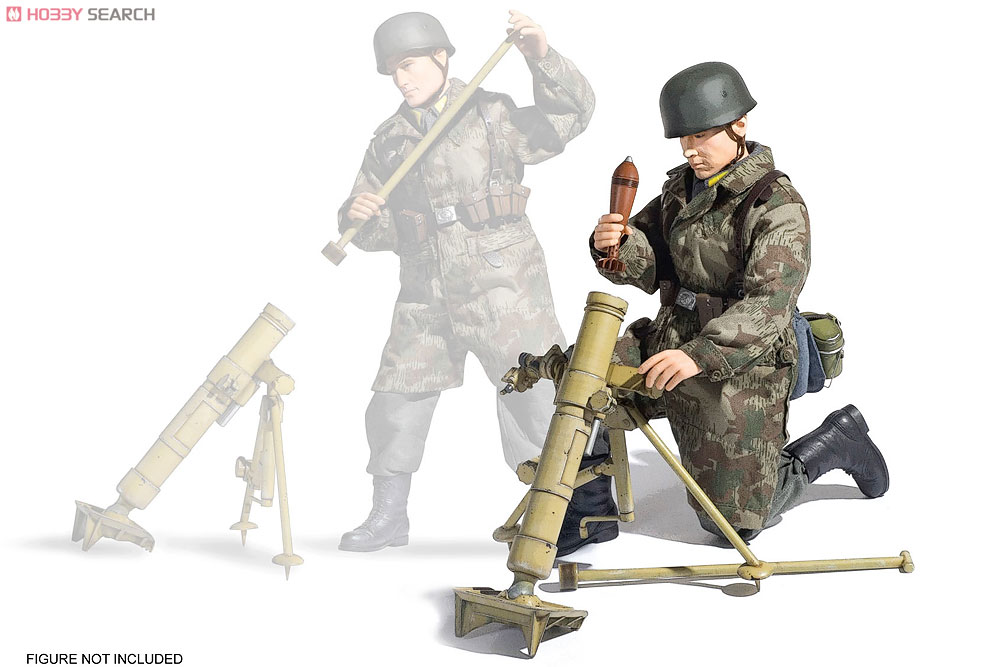 Kz 8cm GrW 42 迫撃砲 (プラモデル) - ホビーサーチ ミリタリープラモ