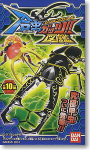 ムシキングバトル 合虫ガッツ!! 図鑑 12個セット (食玩) - ホビー